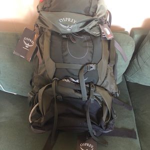 Osprey backpacking 60 AG pack.